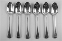 19TH CENTURY SILVER TABLESPOONS