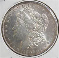 1885-O Morgan Silver Dollar MS60