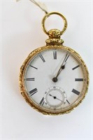 1844 WM Robinson Liverpool 14k Gold Pocket Watch