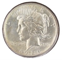1921 High Relief Peace Silver Dollar *High Grade