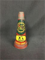 Castrol XL medium  oil bottle tin top & cap