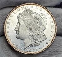 1878 Morgan Silver Dollar Second Reverse MS65