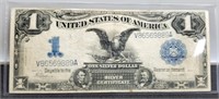 1899 $1 Black Eagle Note XF