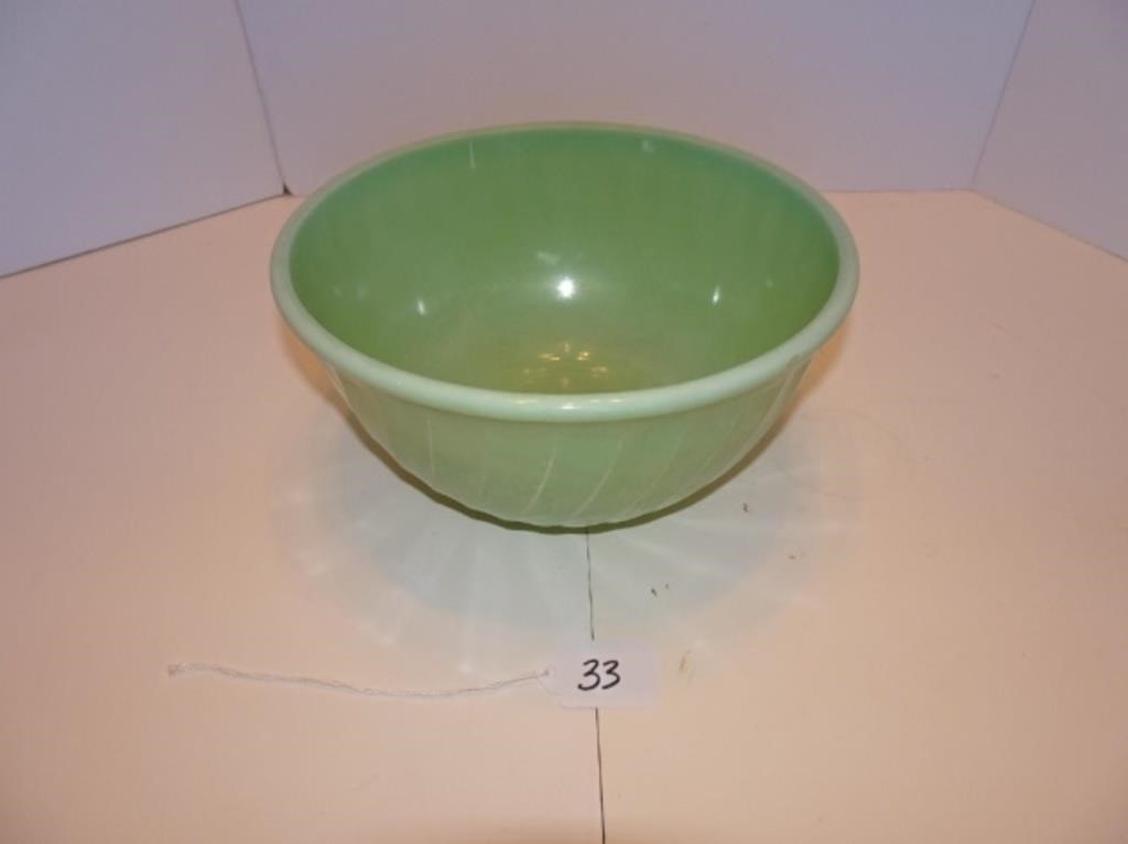 Fire King Hocking Jadeite Bowl