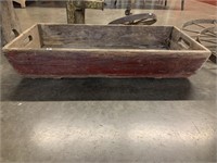 LARGE WOODEN CRATE-35" X 17.5"
