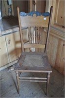 Press Back Oak Farm Chair