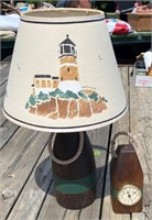 Lighthouse Lamp & clock
