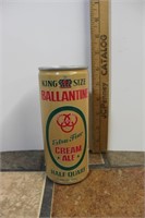 Early "Ballantine" Cream Ale Beer Can
