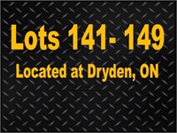 LOTS 141 - 149 / Located at Dryden, ON