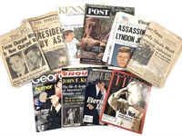 John F Kennedy, JFK Jr Newspapers, Magazines 63-99