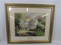 Framed Thomas Kinkade Print