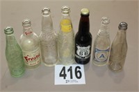 Assorted Soda Bottle Collection