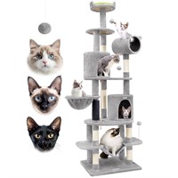 Globlazer C81 Tall Cat Tower, Curved Series 81-in