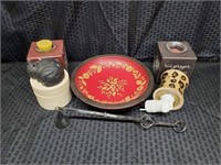 Candle Holders and Decor Lot