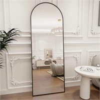 Koonmi Arched Full Length Mirror, 64"x21"