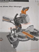 Ridgid 18v 7 1/4" Dual Bevel Sliding Miter Saw