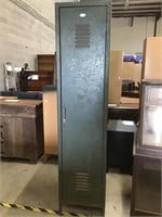 Old Metal Locker