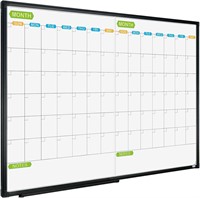 Magnetic Dry Erase Calendar Whiteboard