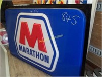 Marathon 4x6 sign face