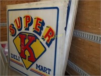 Super K 4x6 sign face