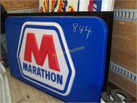 Marathon 4x6 sign face