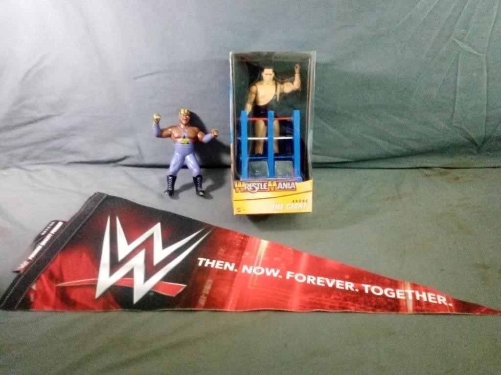 NEW in Box WWE Andre The Giant WrestleMania