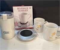 COFFEE CUP WARMER ELECTRIC, COFFEE GRINDER
