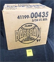 1991 Stickers & Baseball Cards 3/24 Ct. Boxes