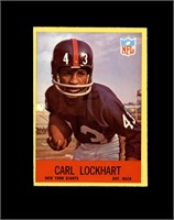 1967 Philadelphia #115 Carl Lockhart EX to EX-MT+