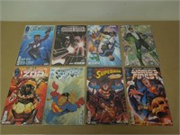 8 DC SUPERMAN & OTHER MIXED TITLES MA HIGH GRADE