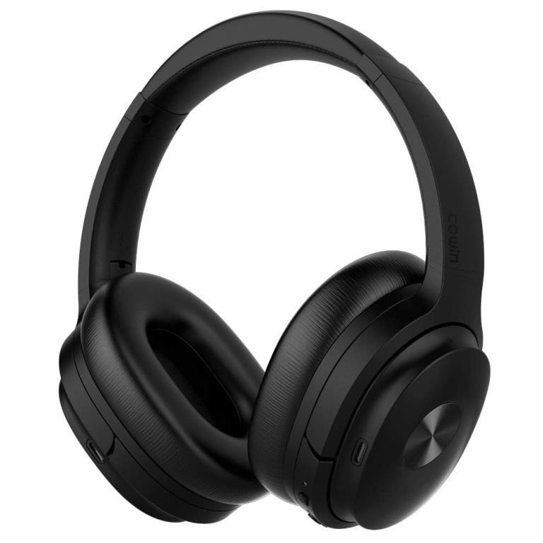 M123  COWIN SE7 Noise Cancelling Headphones Black