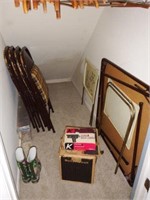 Lot # 248 - Contents of hall closet to include: