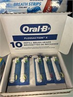 Oral B crossaction X 10 refills