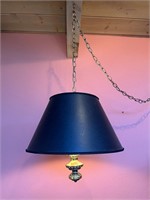 MCM Oil Style Hanging Brass Lamp