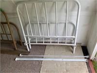 full size cast iron bed