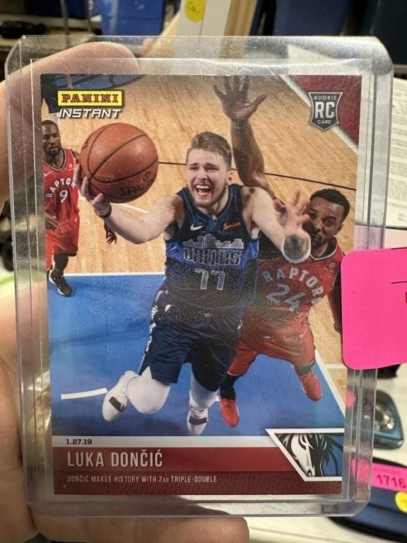 LUKA DONCIC 2018-19 PANINI INSTANT ROOKIE CARD