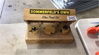 SOMMERFELDS OWN GLASS PANEL SET