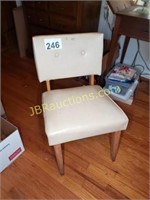 MID CENTURY SEWING CHAIR