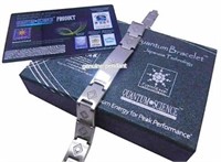 Diagonal Wide Quantum Bracelet for Men, EMF Protec