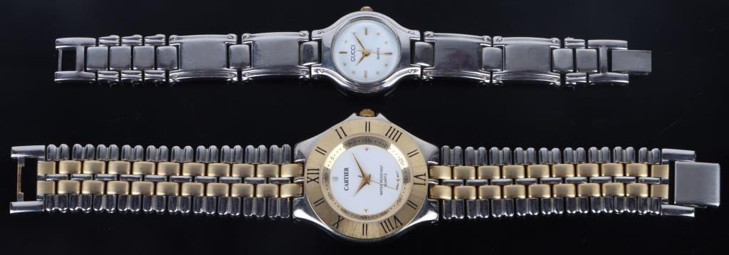 REPLICA MEN'S CARTIER & LADIES GUCCI WRISTWACHES