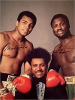 Muhammad Ali Joe Frazier signed photo