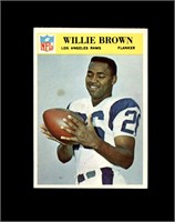 1966 Philadelphia #93 Willie Brown EX-MT to NRMT+