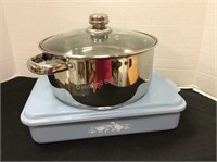 Foley Metal Cake Pan & Cook's Tools Soup Pot
