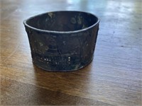 Vintage metal Des Moines napkin ring