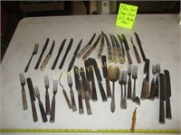 Antique & Vintage Flatware - Some Silver Plate