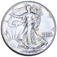 1940 Walking Liberty Half Dollar UNCIRCULATED