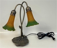 NICE CONTEMPORARY DOUBLE GOOSENECK LAMP