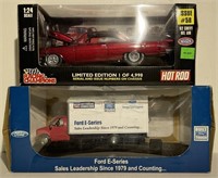 (AL) Two Die-Cast Model Cars - Racing Champion