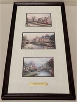 363 - THOMAS KINKADE FRAMED ART (M2)