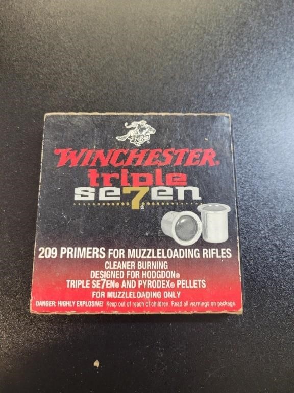 Winchester 209 primers for muzzleloading rifles